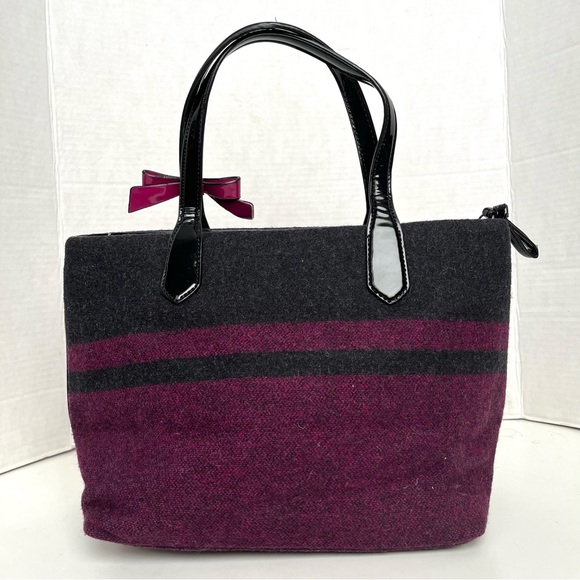 Coach Signature Wool Tote Bag - Picture 4 of 11
